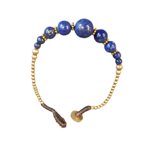 BRACELET LAITON LAPIS 17cm