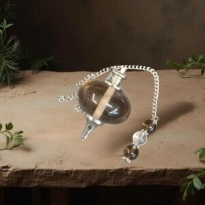 PENDULE QUARTZ FUME