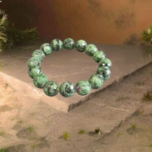 BRACELET FACETTE ZOISITE