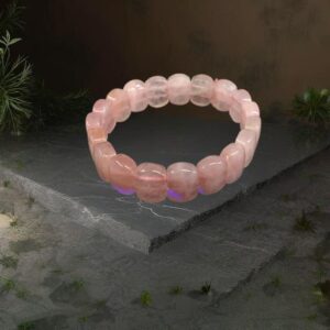 BRACELET QUARTZ ROSE