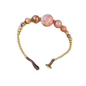 BRACELET LAITON RHODONITE 17cm