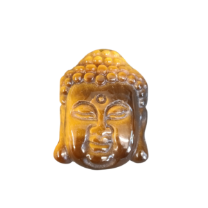 PENDENTIF TÊTE DE BOUDDHA ŒIL DE TIGRE