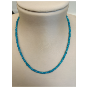 COLLIER APATITE BLEUE