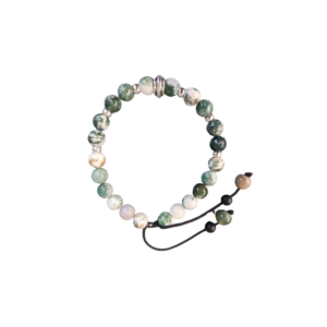BRACELET TIRETTE AGATE MOUSSE