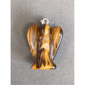 PENDENTIF ANGE OEIL DE TIGRE
