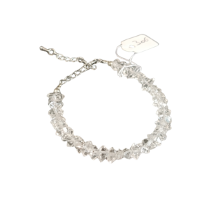 BRACELET CHAINETTE DE RALLONGE EN HERKIMER (Copie)