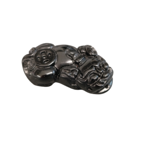 CHIEN FU EN OBSIDIENNE NOIRE