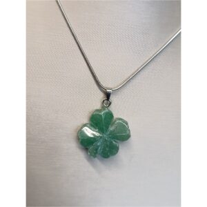 PENDENTIF AVENTURINE PORTE BONHEUR