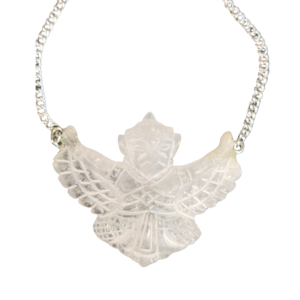 PENDENTIF AMULETTE GARUDA EN QUARTZ