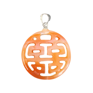 PENDENTIF EN CORNALINE