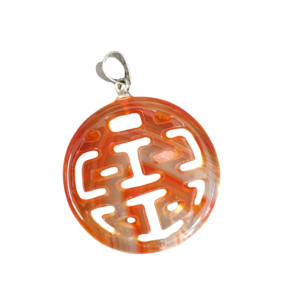 PENDENTIF EN CORNALINE