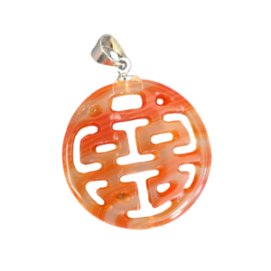 PENDENTIF EN CORNALINE