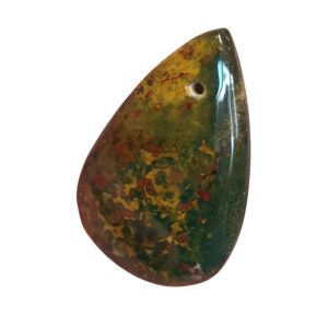 CABOCHON JASPE HÉLIOTROPE