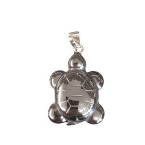 PENDENTIF TORTUE HEMATITE